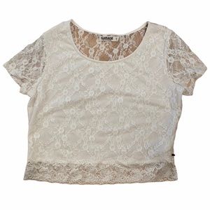 Garage Laced Crop Top